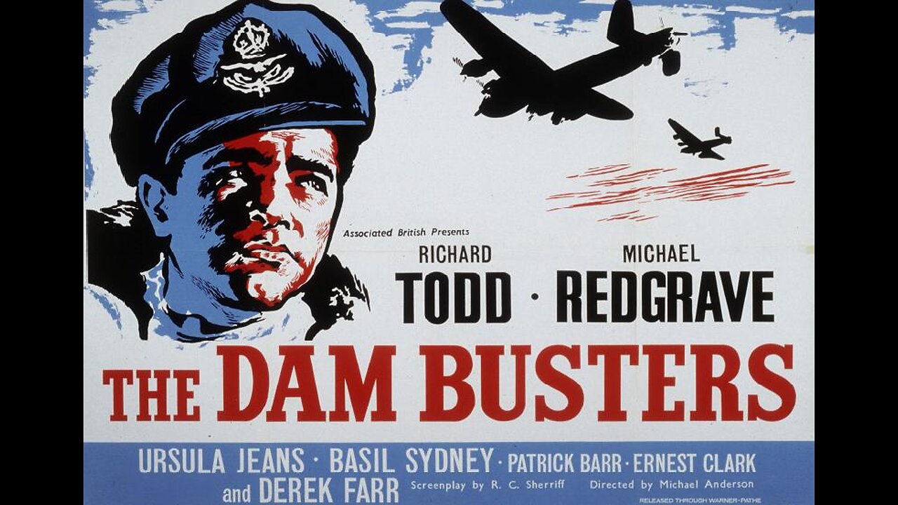 THE DAM BUSTERS 1955 Michael Redgrave, Richard Todd & Ursula Jeans FULL MOVIE in HD