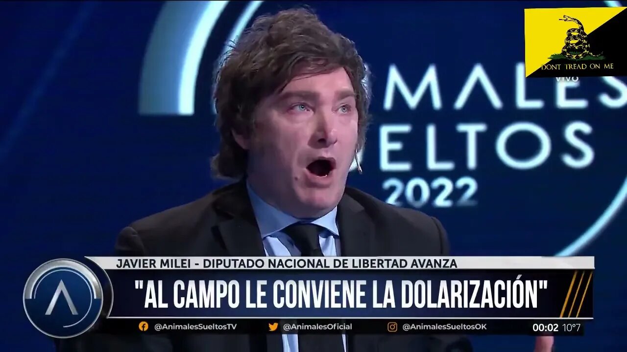 2022 Javier Milei El Gobierno y el campo, los están destrozando