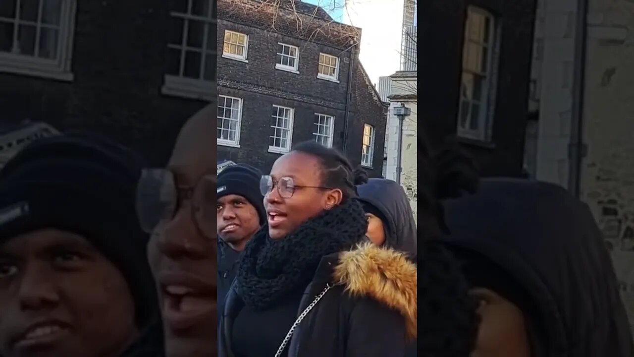 The King's guard answer a question you get beheaded #thekingsguard 😆 🤣 😂