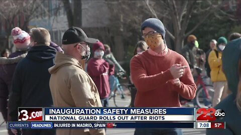 Inauguration safety measures