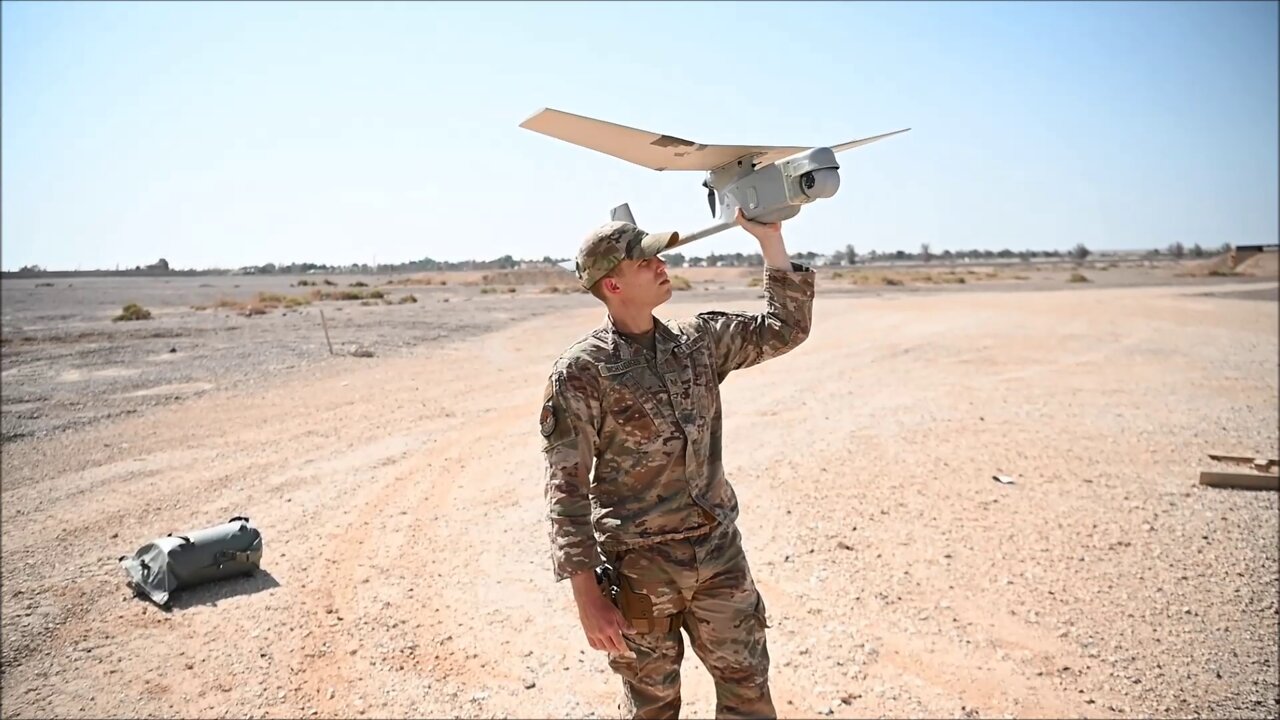 Expeditionary Security Forces Squadron flies sUAS at an undisclosed location