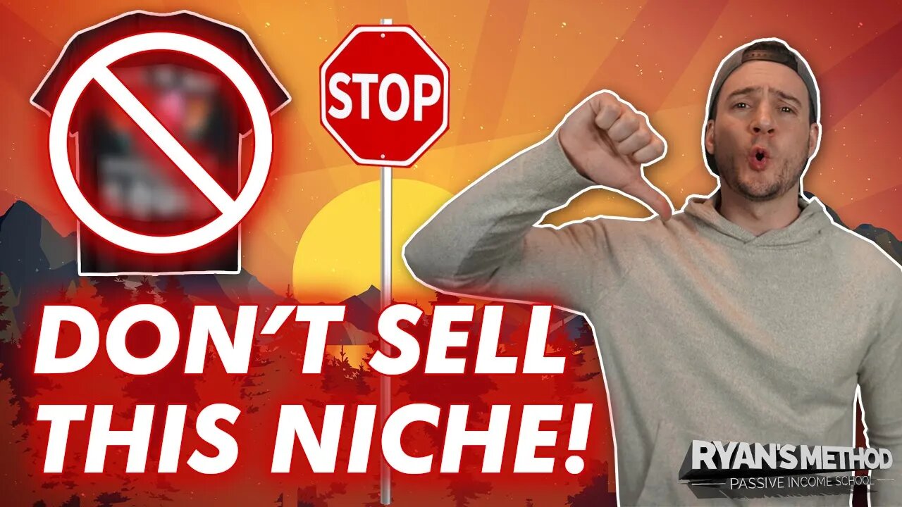 DO NOT SELL THIS NICHE! (Keep Your Amazon Merch Account Safe)