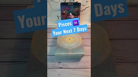 Pisces Guidance | Your Next 7 Days #shorts #tarotreading #pisces