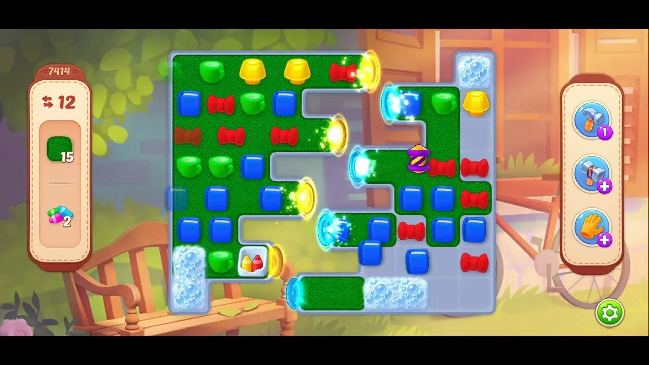 Playrix Homescapes Gameplay Walkthrough Level 7414