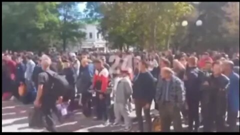 Feodosia Crimea The first group of mobilized
