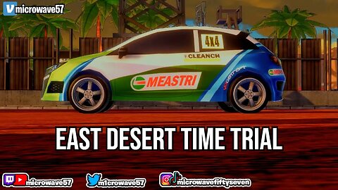 East Desert Time Trial - Rally Rock 'N Racing