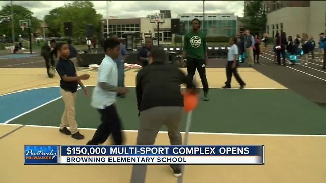 Milwaukee Bucks, Johnson Controls open new playground