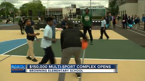 Milwaukee Bucks, Johnson Controls open new playground