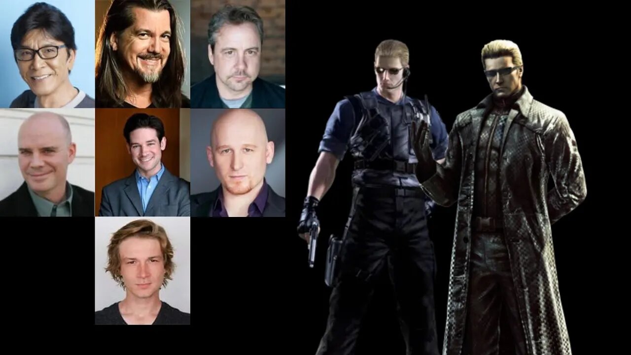 Video Game Voice Comparison - Albert Wesker (Resident Evil)