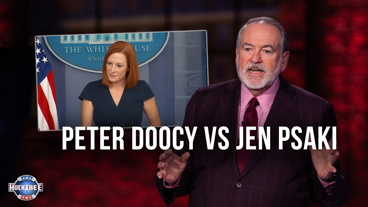 Peter Doocy CONFRONTS Jen Psaki on Americans being stranded in Afghanistan | LS Clip Huckabee