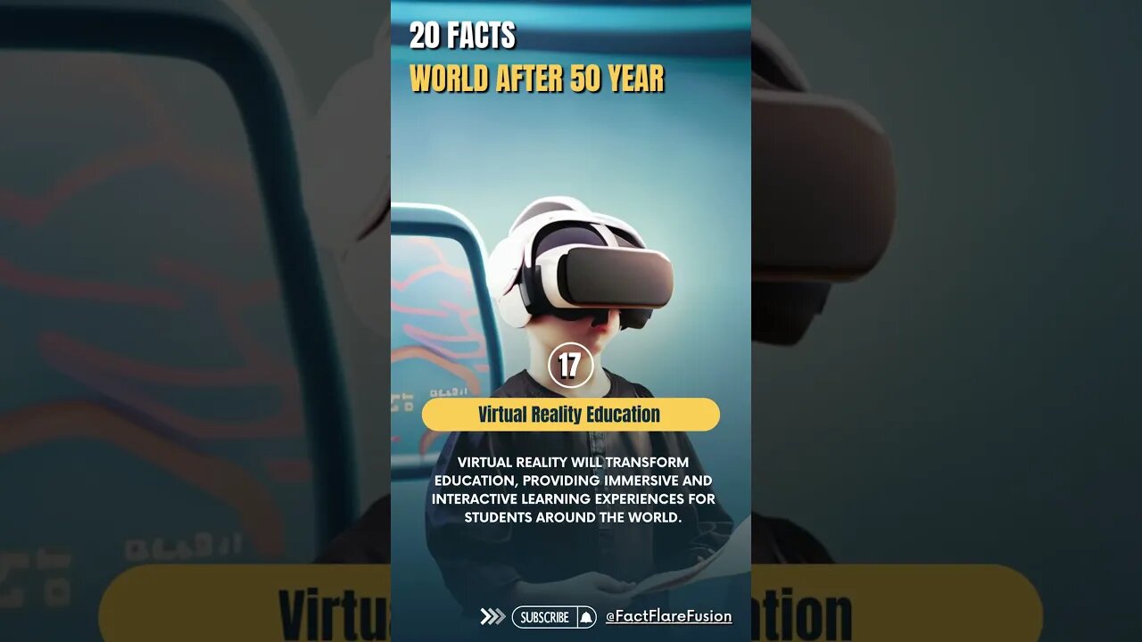 🟠 20 Facts | World After 50 year ✔️ - Fact 17