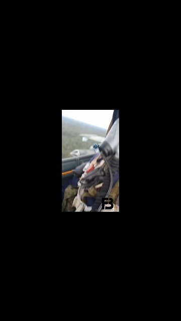Footage from the cockpit of a Russian Su-25
