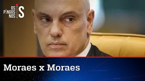 Alexandre de Moraes do presente contradiz o Moraes de 2017; veja vídeo
