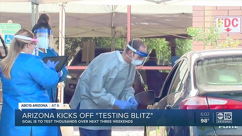 Mesa doctor aims to test 500 people as part of testing blitz