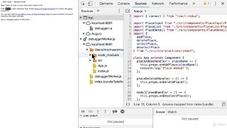 45 - Debugging with Breakpoints | REACT NATIVE COURSE