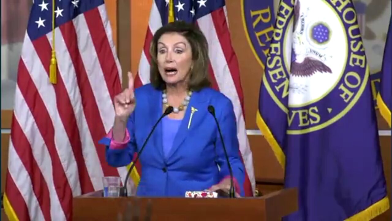 The 3rd most powerful person in the government! Nancy Pelosi Drunk at work!