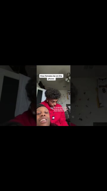 POV: how females be on the phone #shorts