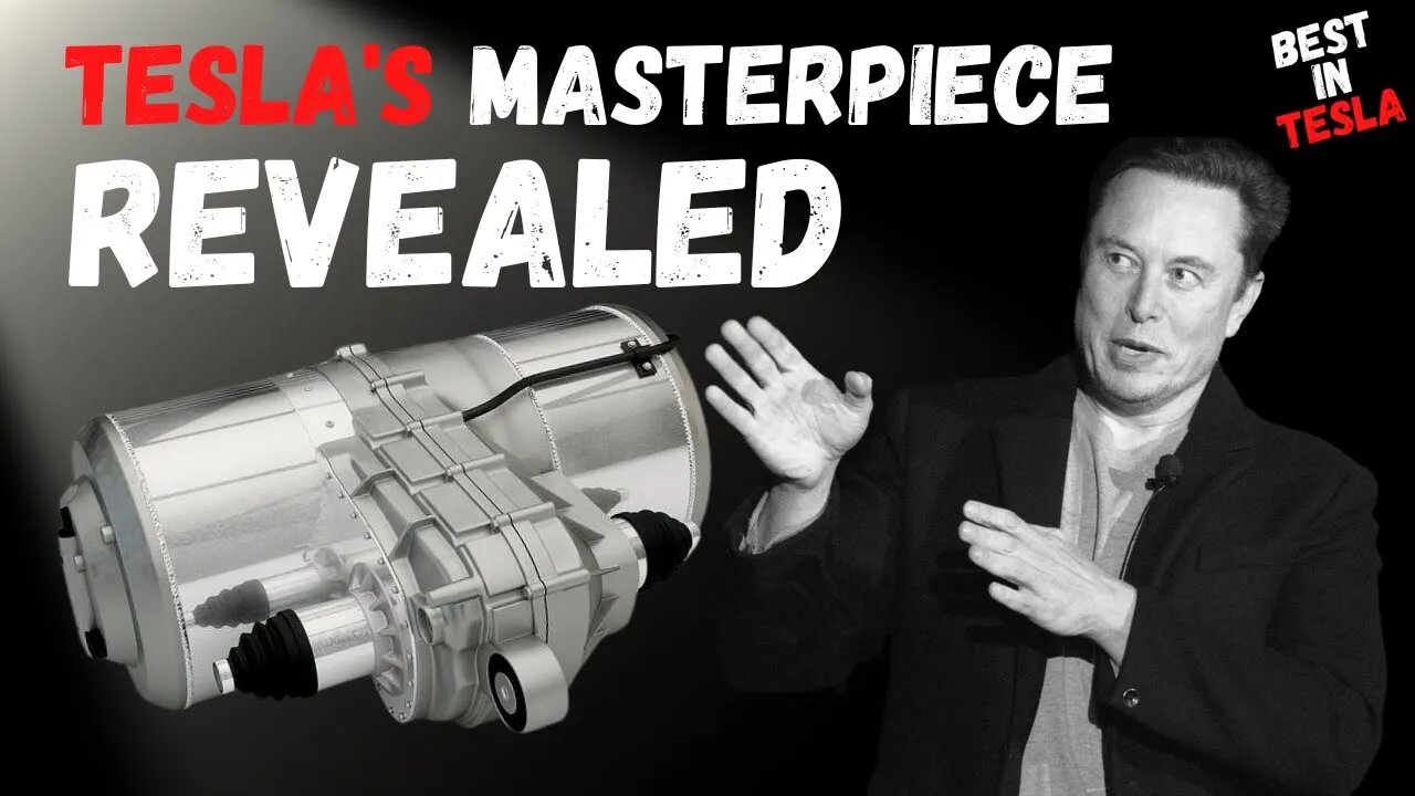 Elon Musk revealed a new MASTERPIECE of a Motor, that can NOT be copied !!