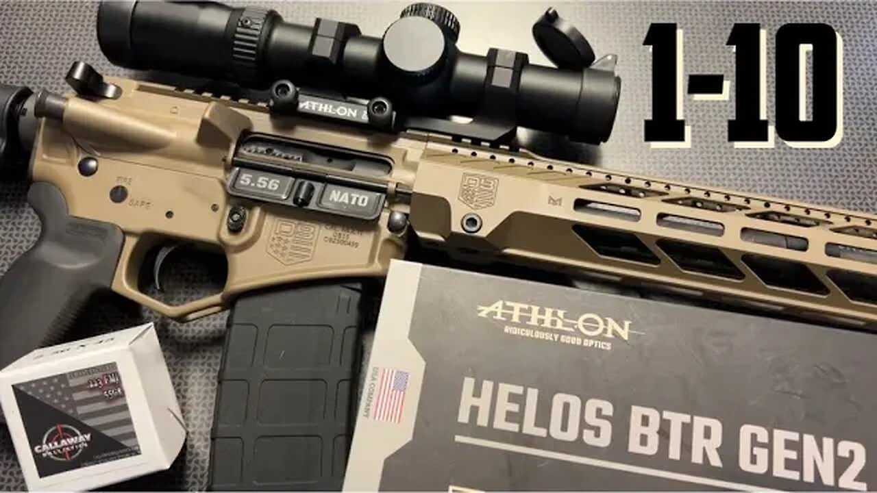 Athlon Optics Helos BTR Gen2 1-10