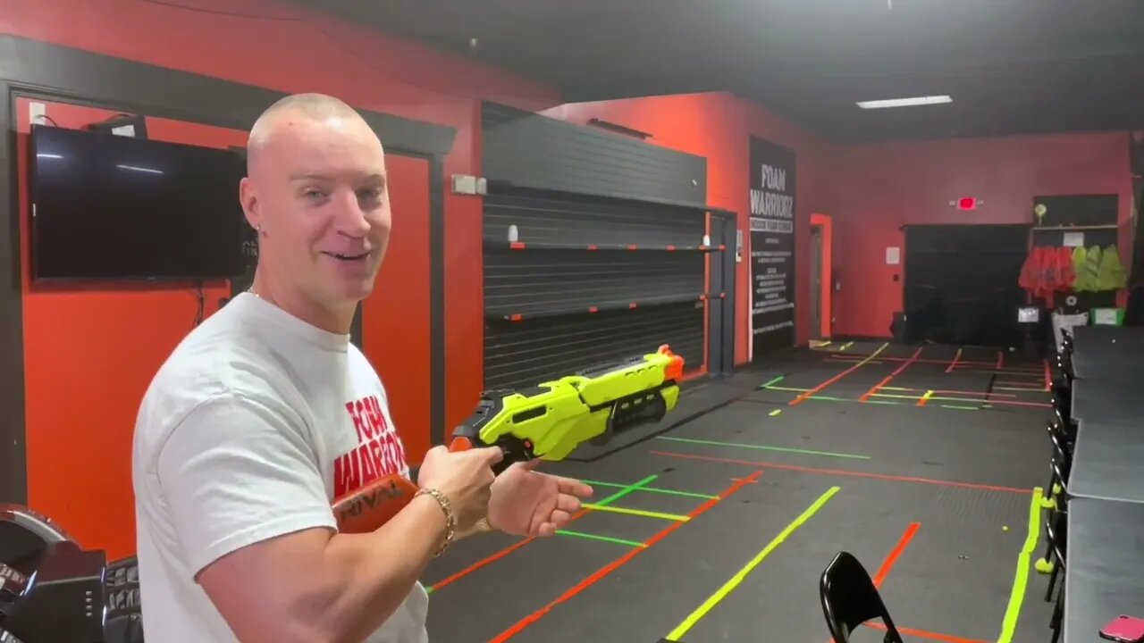 Stock Nerf Rival Saturn vs Modded Nerf Rival Saturn