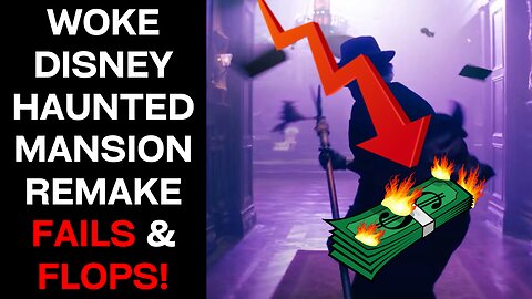 Disney's Haunted Mansion Remake Set To Flop | Woke-SW Disney FAIL