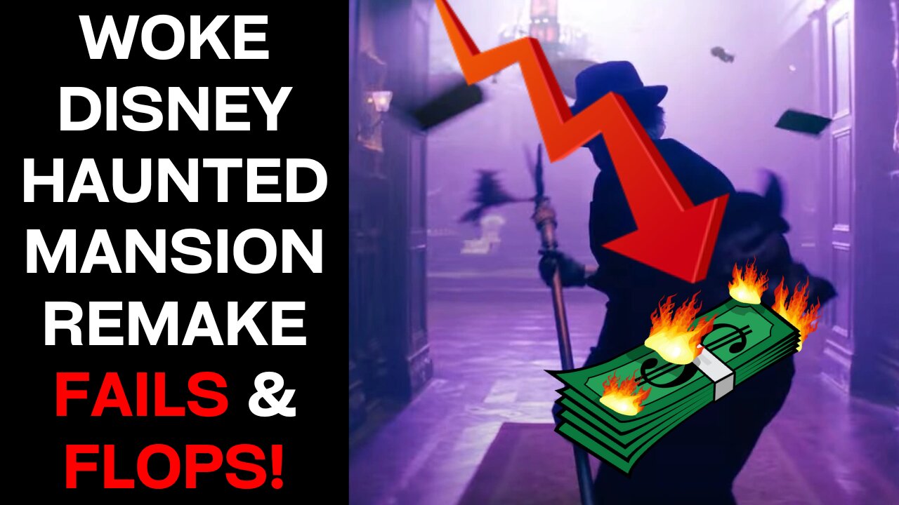 Disney's Haunted Mansion Remake Set To Flop | Woke-SW Disney FAIL