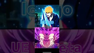 Vegeta UI vs Ichigo TYBW who win this match ? #shorts #anime #vegeta #ichigo #bleach #bankai #tybw