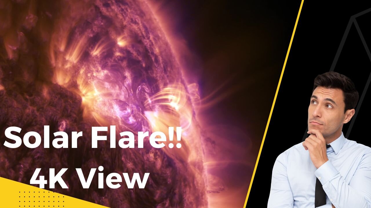 NASA’s 4K View of April 17 Solar Flare