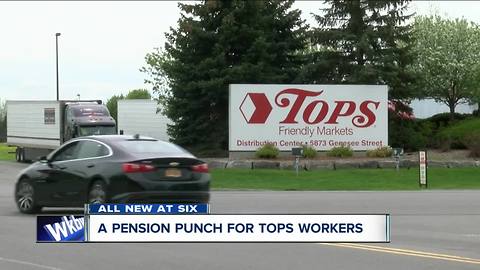 Pension punch for Tops warehouse employees