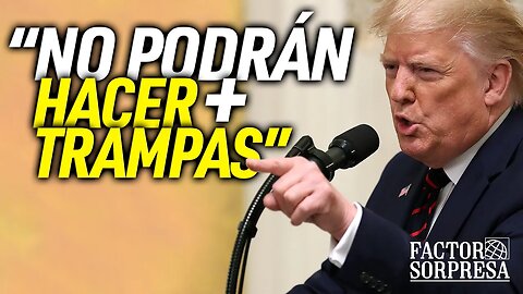 Trump asegura: "Tomaremos de regreso nuestra hermosa casa blanca"