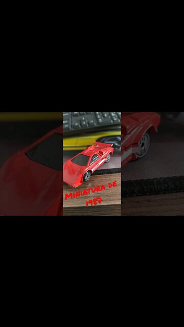 Miniaturas Hot Wheels antiga Lamborghini de 1987