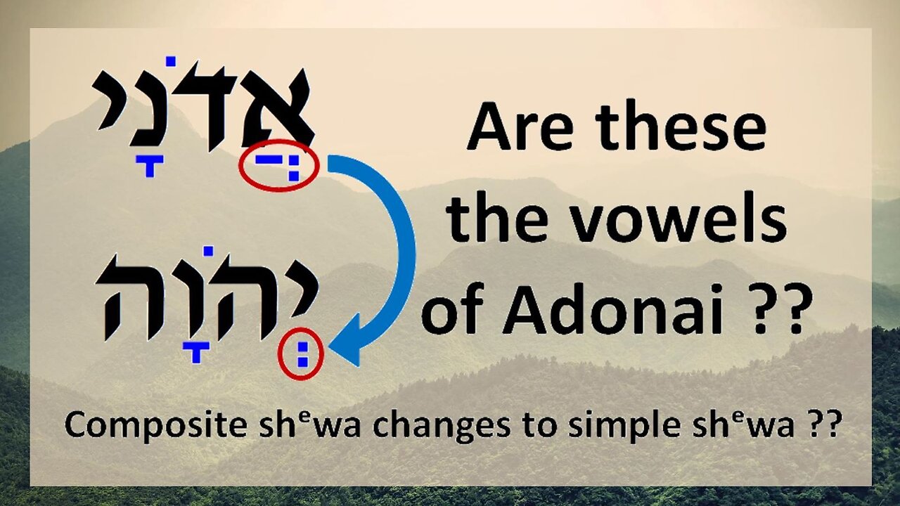 4. Would Scribes change a Composite Shewa into a Simple Shewa for Ketiv-Qere Perpetuum?