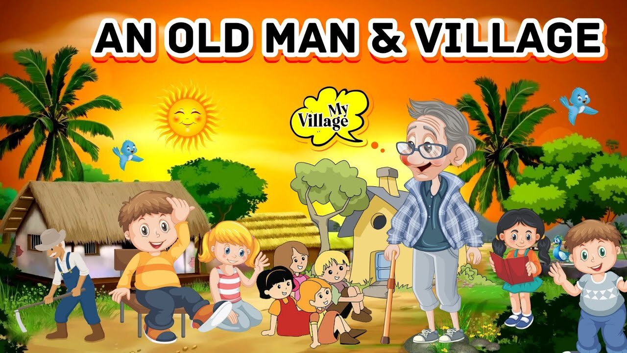 An old man and village|Kids stories|Bedtime stories|Kafu kids tv