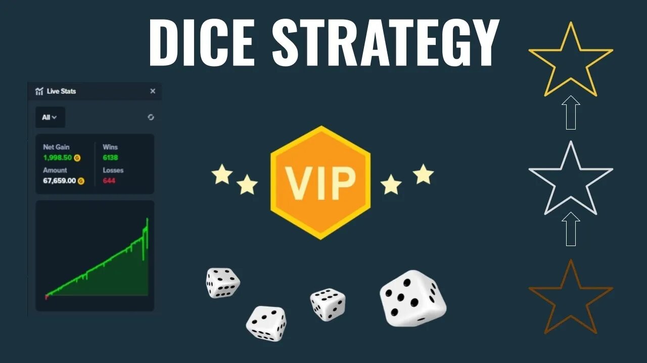 NEW STAKE DICE STRATEGY! Fastest way to level VIP on Stake.US