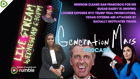 Newsom Welcomes Sugar Daddy Xi & Laura Loomer Exposes AG Tish James