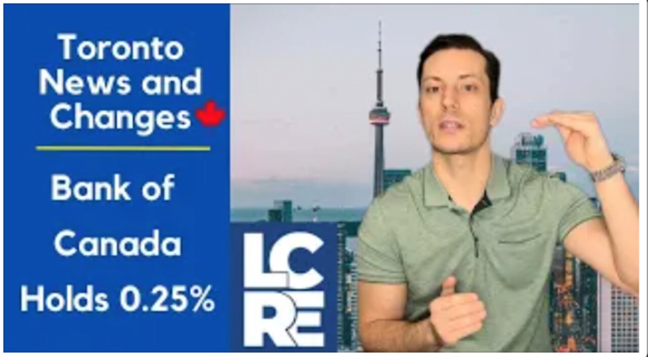 Bank of Canada keeps overnight rate 0.25% - Adds Fuel to the fire