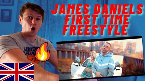 🇬🇧James Daniels - First Time Freestyle (Official Video) | ((IRISH GUY INSANE REACTION!!))