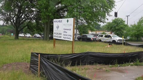 There were delays with the project. They were hoping to be under construction almost two years ago but the many moving parts and then the pandemic put them behind.