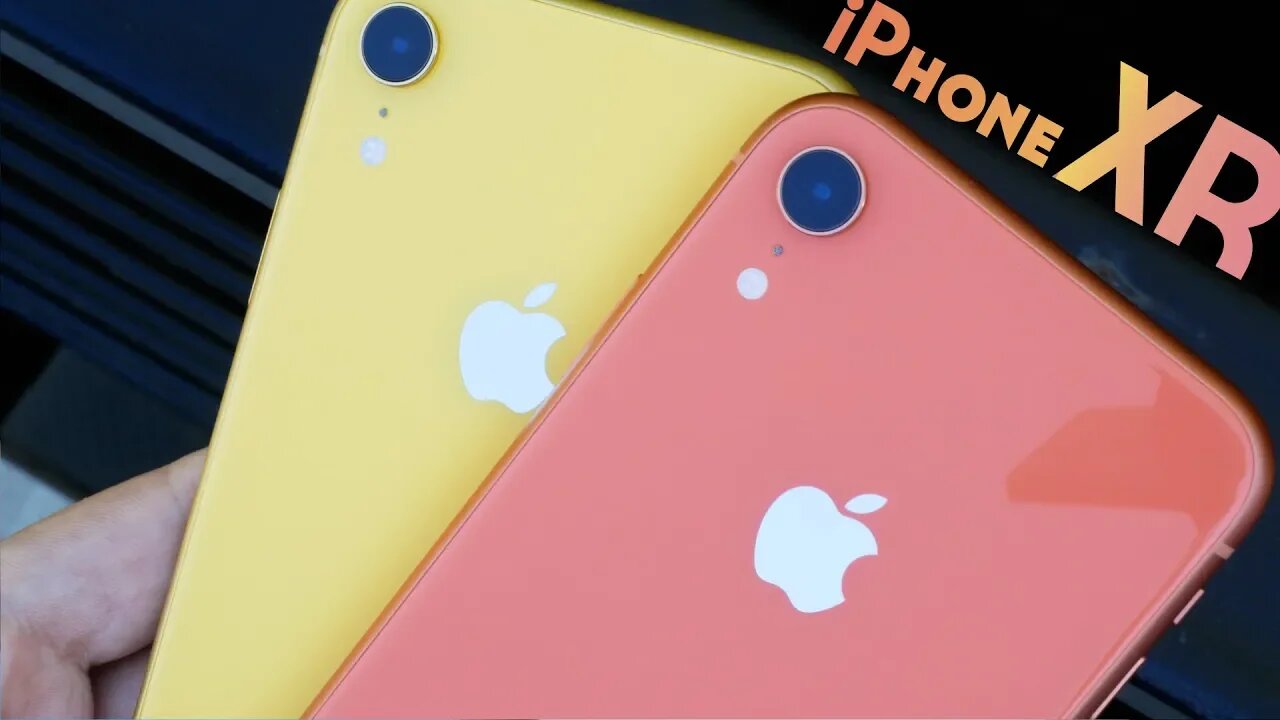 Apple iPhone XR: Coral or Yellow?