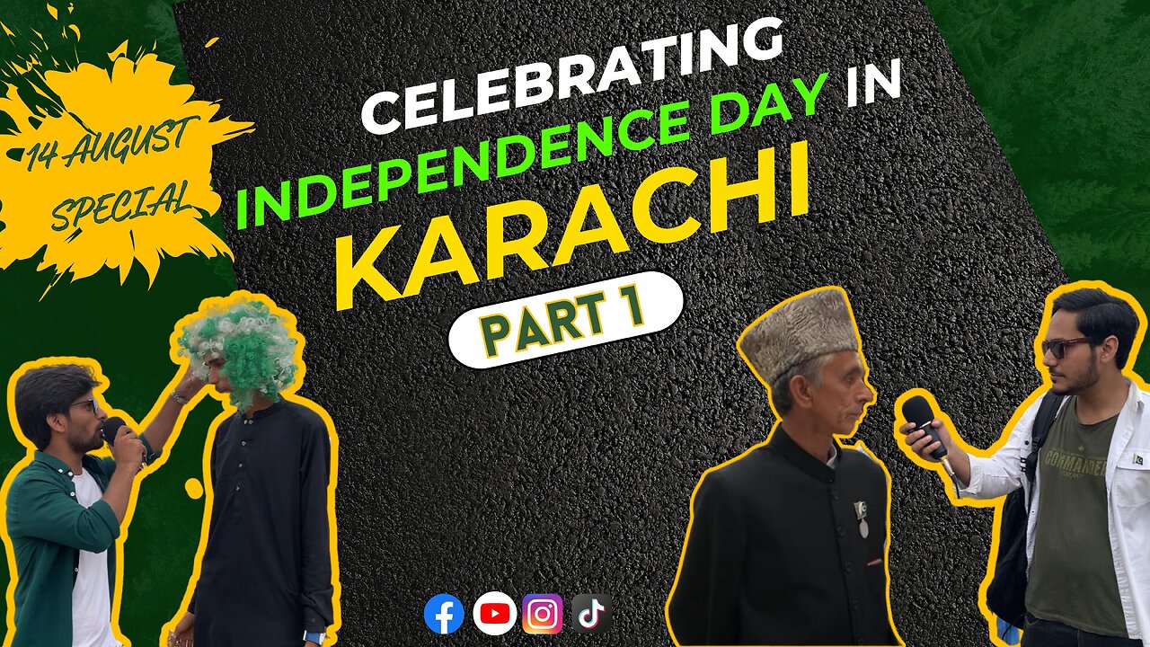 14 August Special | Celebrating Independence Day in Karachi | ft. The N&B Film's | PART 1