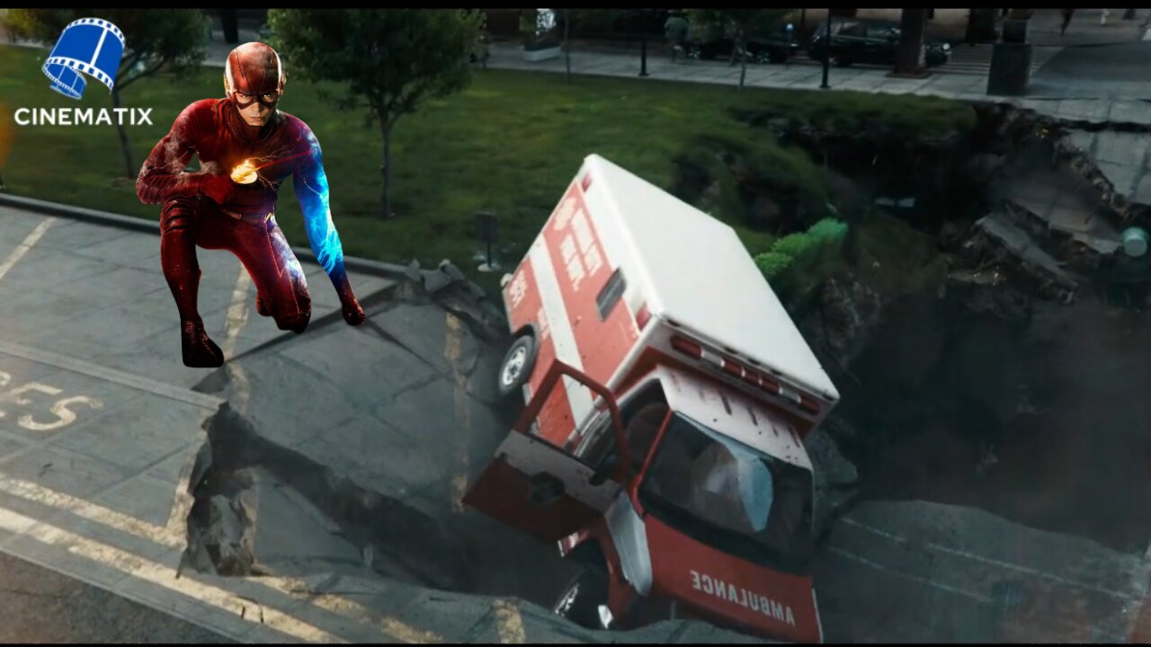 SuperHero Flash Rescue the Driver