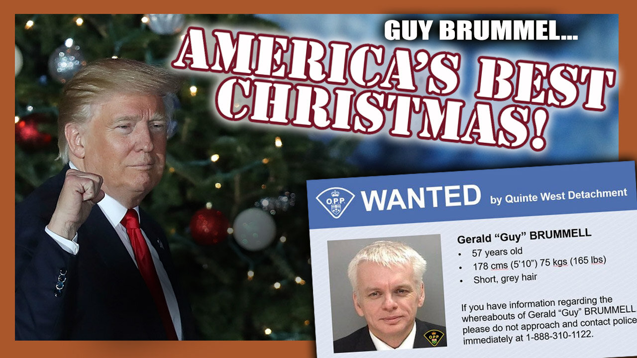 GUY BRUMMEL...AMERICA WILL HAVE A VERY MERRY CHRISTMAS!