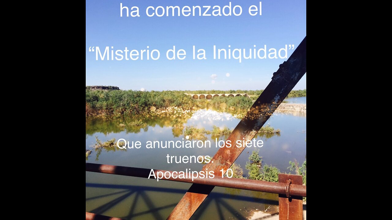 Book “El Misterio de la Iniquidad” - “The Mystery of the Iniquity”.