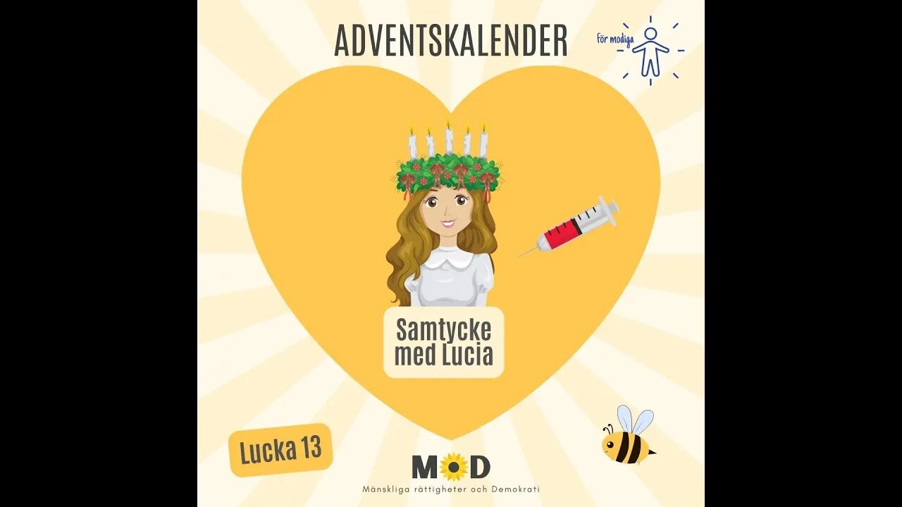 🕯 Lucka 13 | Lucia, en förebild som stod upp för rätten till sin kropp.