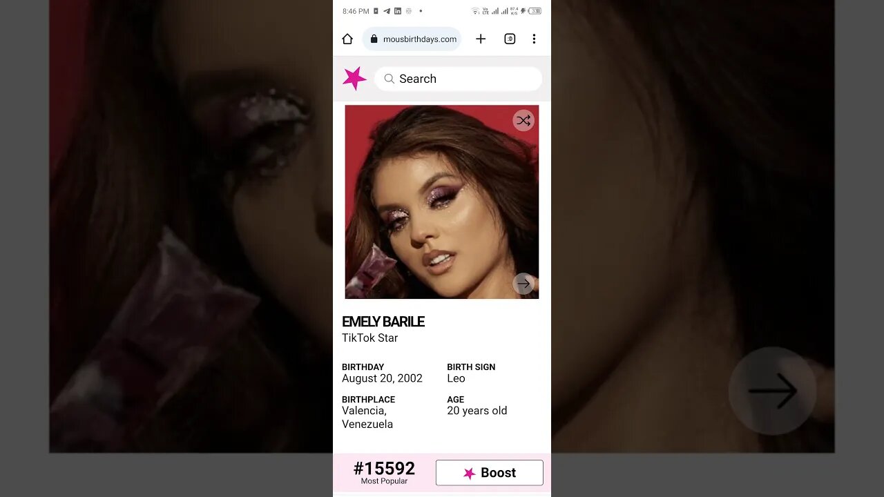 HAPPY 20 BIRTHDAY EMELY BARILE