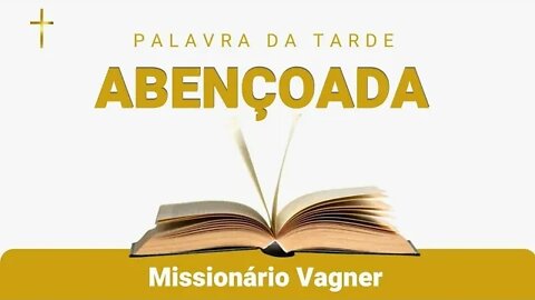 PALAVRA DA TARDE ABENÇOADA | TARDE DA BENÇÃO HOJE | 5 DE DEZEMBRO 2022