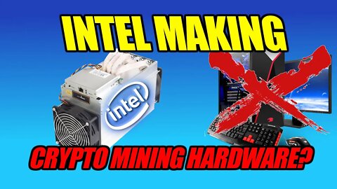 Even INTEL Cant Resist Crypto Mining !!!