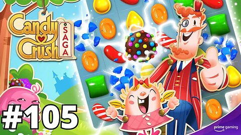 CANDY CRUSH SAGA FASE #105 - 3 ESTRELAS