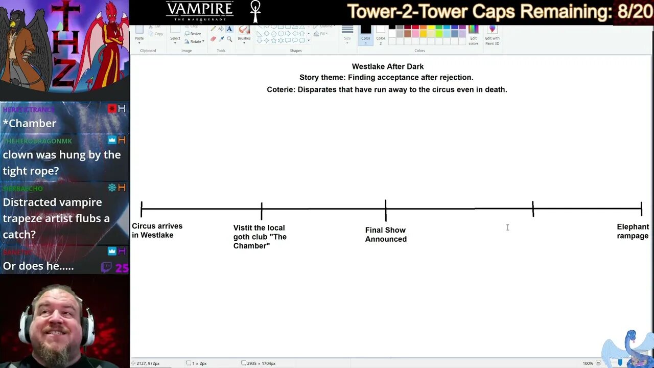 Vampire: the Masquerade 404: On-the-Fly, Circus-Based Chronicle Creation "Spotlight on [Westlake]"