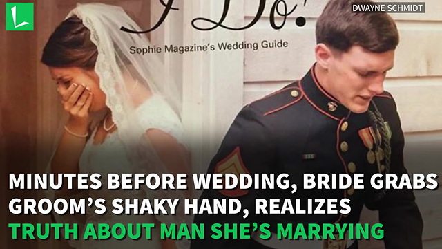 Minutes Before Wedding, Bride Grabs Groom’s Shaky Hand, Realizes Truth About Man She’s Marrying